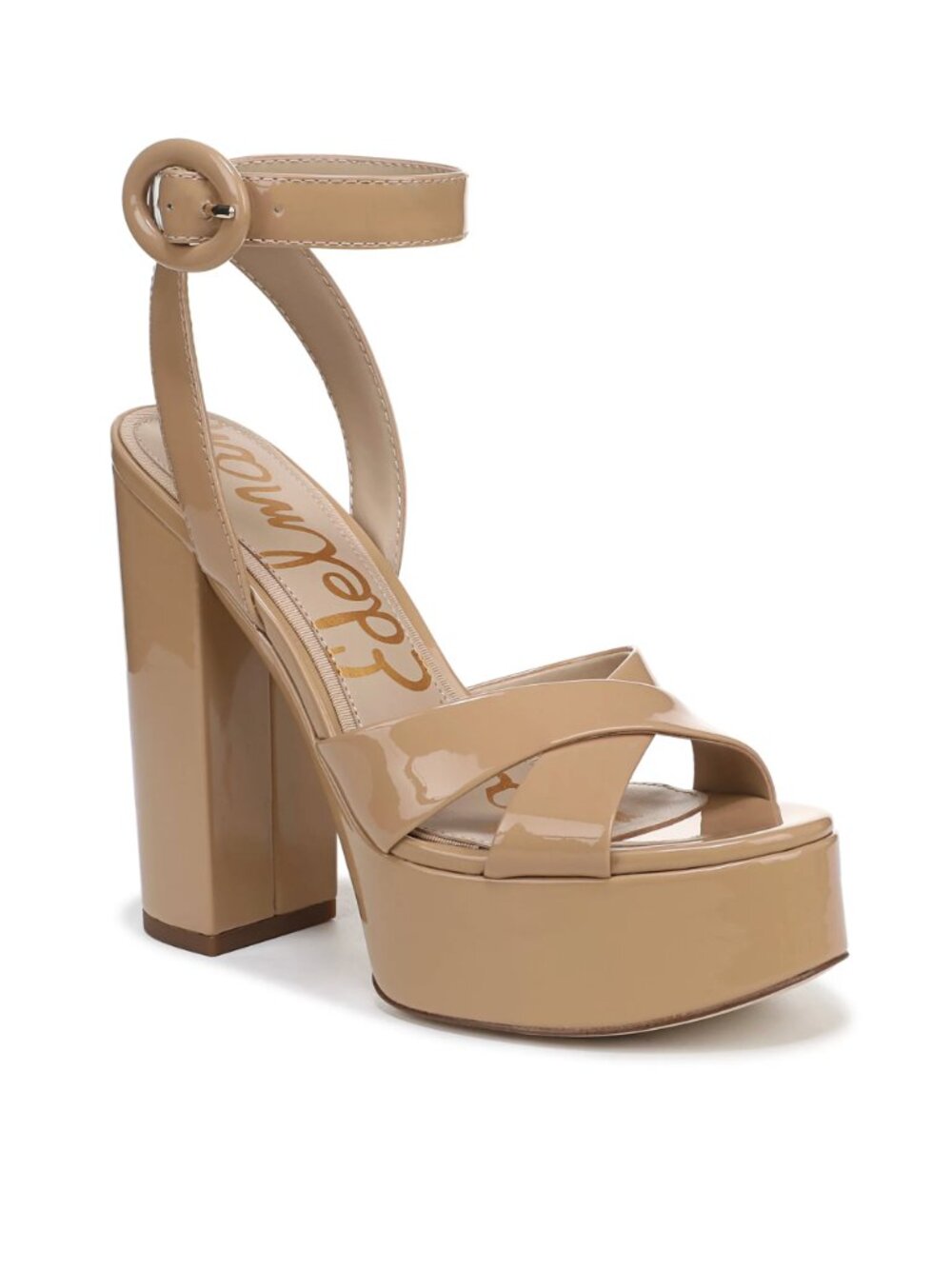 BNWT Sam Edelman Nude/Beige Savannah Platform Dress Sandal
